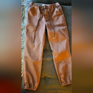 Mica Chocolate Brown Joggers Size Small